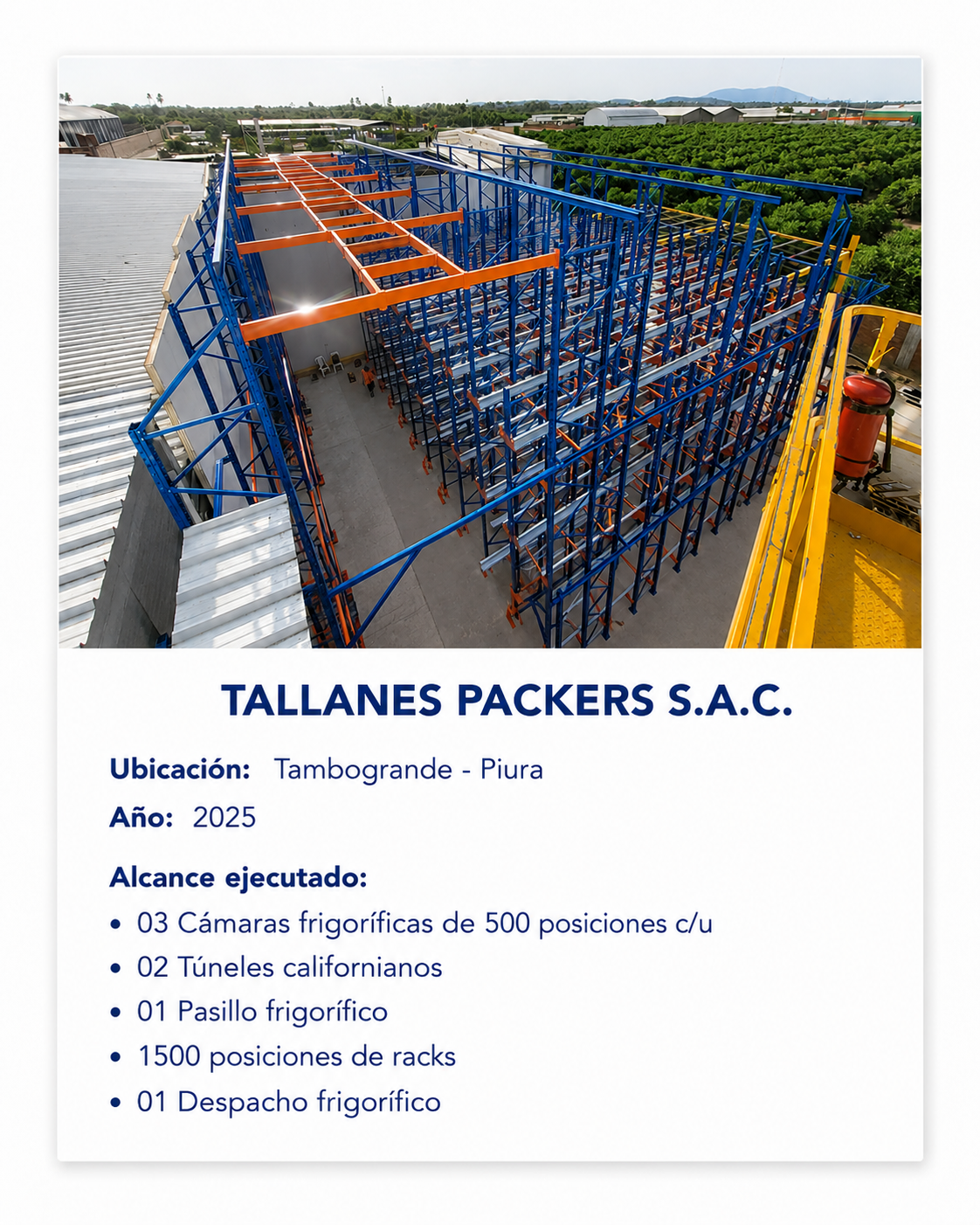 Información y fotografía del proyecto 1 de Nival