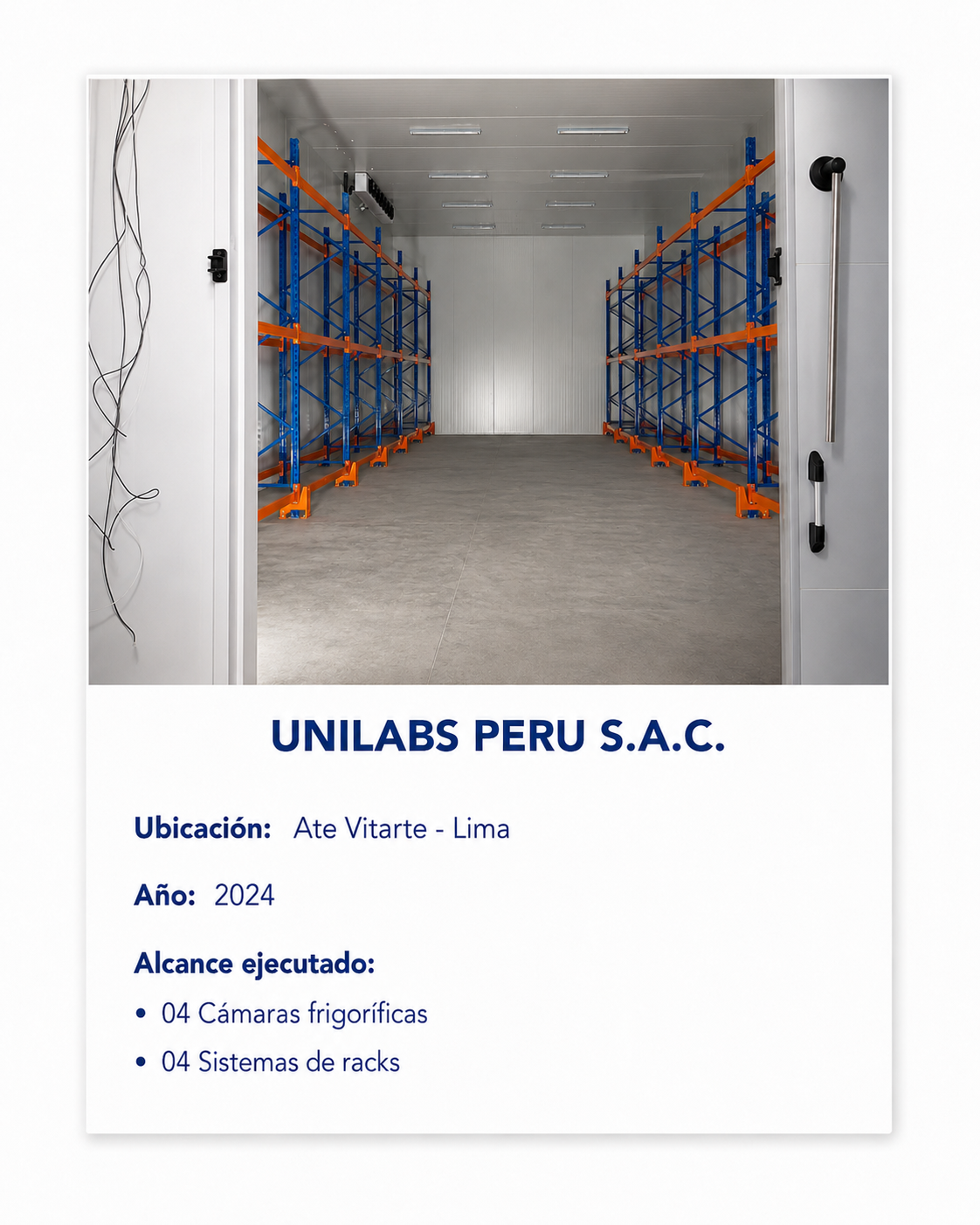 Información y fotografía del proyecto 3 de Nival