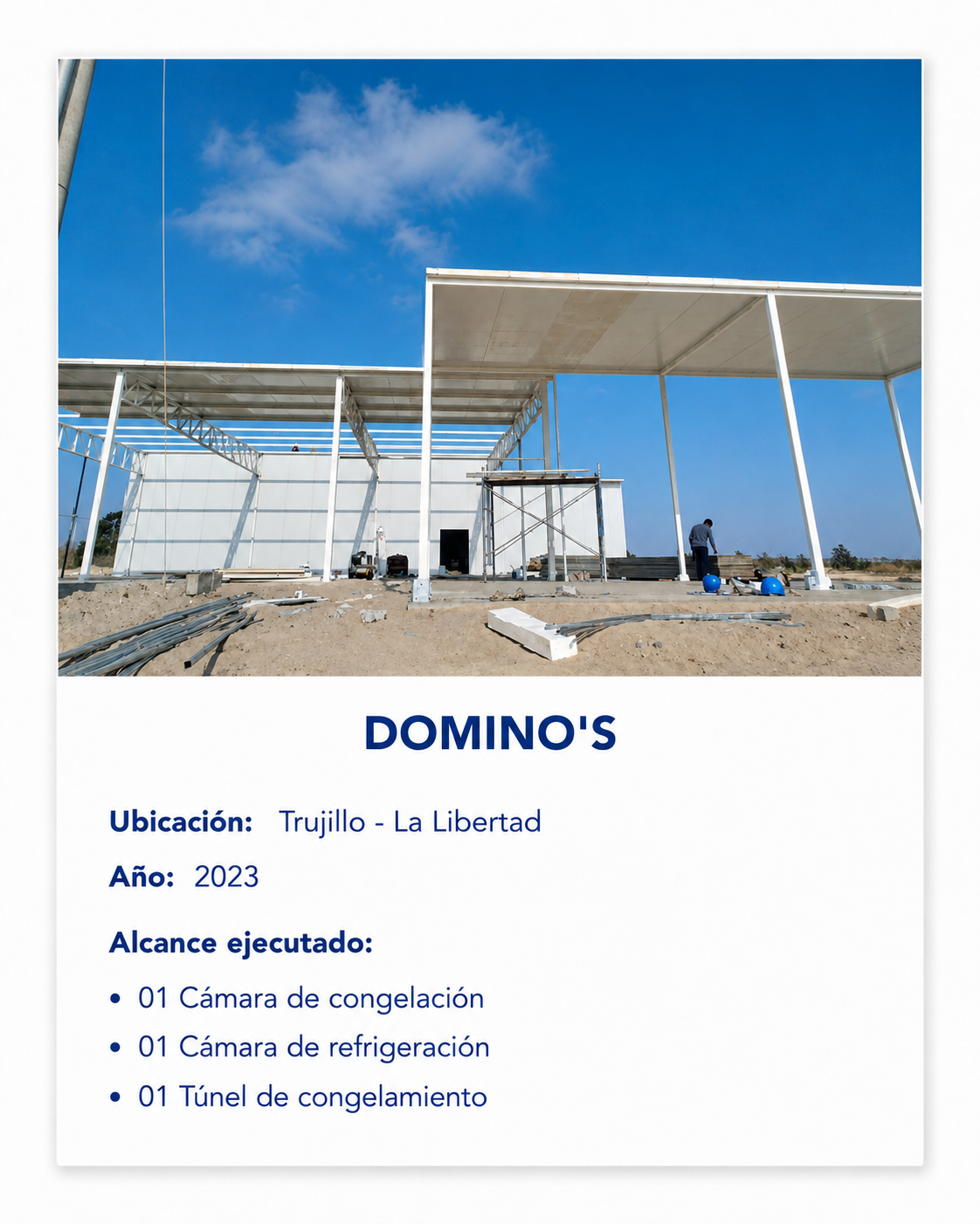 Información y fotografía del proyecto 9 de Nival